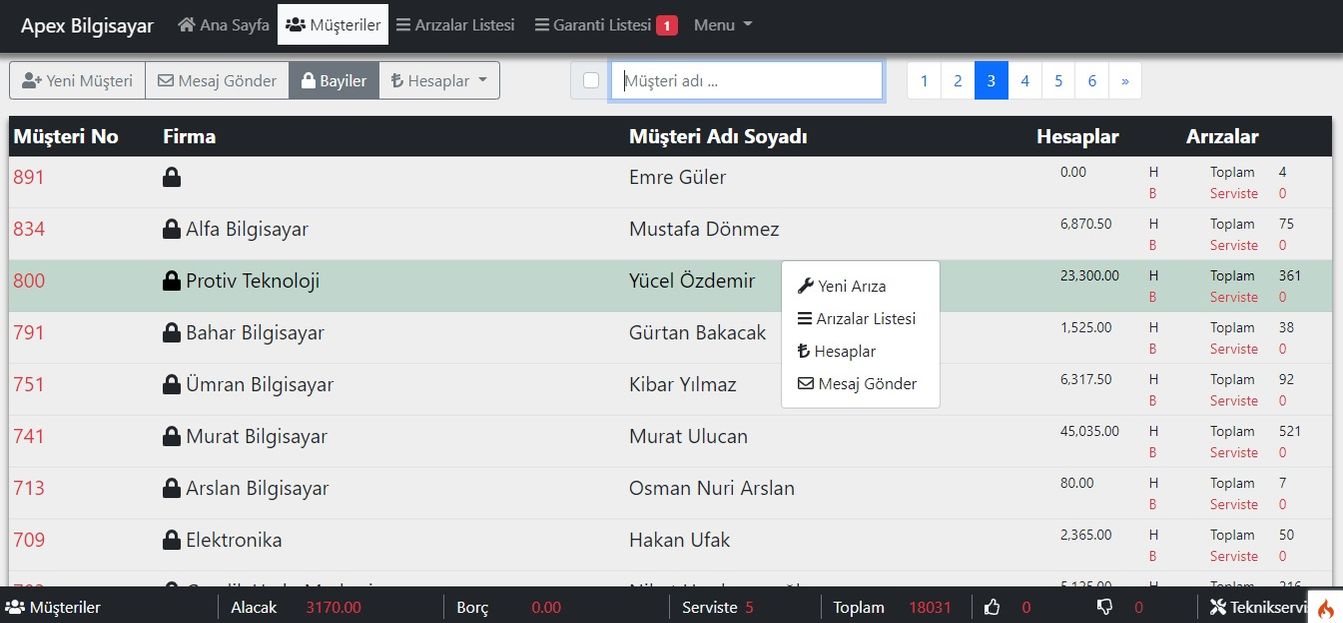 Servis Takip
